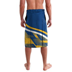 Eels Rugby Mascot Lavalava Fierce Athlete Graphic in Sports Style