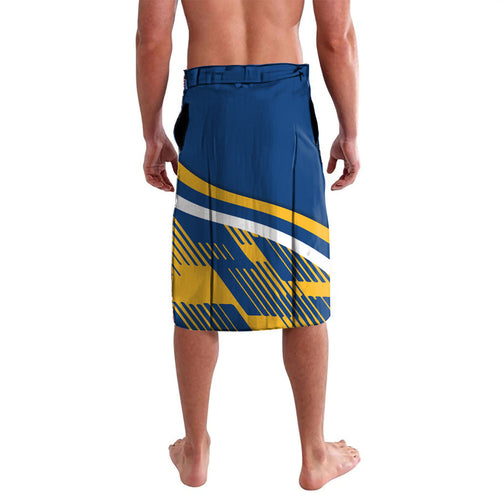 Eels Rugby Mascot Lavalava Fierce Athlete Graphic in Sports Style