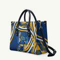 Eels Rugby Mascot Leather Bag Fierce Athlete Graphic in Sports Style