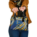 Eels Rugby Mascot Shoulder Handbag Fierce Athlete Graphic in Sports Style