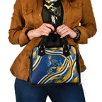 Eels Rugby Mascot Shoulder Handbag Fierce Athlete Graphic in Sports Style