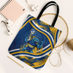 Eels Rugby Mascot Tote Bag Fierce Athlete Graphic in Sports Style