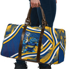 Eels Rugby Mascot Travel Bag Fierce Athlete Graphic in Sports Style