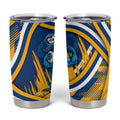 Eels Rugby Mascot Tumbler Cup Fierce Athlete Graphic in Sports Style