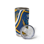 Eels Rugby Mascot Tumbler Cup Fierce Athlete Graphic in Sports Style