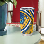 Eels Rugby Mascot Tumbler Cup Fierce Athlete Graphic in Sports Style