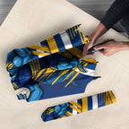 Eels Rugby Mascot Umbrella Fierce Athlete Graphic in Sports Style