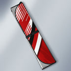 Dragons Rugby Mascot Auto Sun Shade Fierce Athlete Graphic in Sports Style