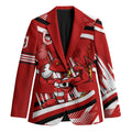Dragons Rugby Mascot Blazer Fierce Athlete Graphic in Sports Style