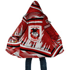 Dragons Rugby Mascot Cloak Fierce Athlete Graphic in Sports Style