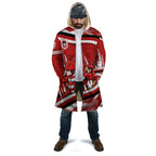 Dragons Rugby Mascot Cloak Fierce Athlete Graphic in Sports Style
