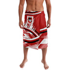 Dragons Rugby Mascot Lavalava Fierce Athlete Graphic in Sports Style