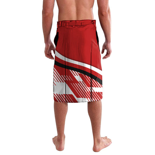 Dragons Rugby Mascot Lavalava Fierce Athlete Graphic in Sports Style