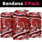 Dragons Rugby Mascot Neck Gaiter Fierce Athlete Graphic in Sports Style