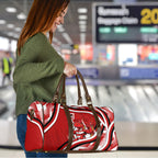 Dragons Rugby Mascot Travel Bag Fierce Athlete Graphic in Sports Style