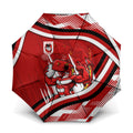 Dragons Rugby Mascot Umbrella Fierce Athlete Graphic in Sports Style