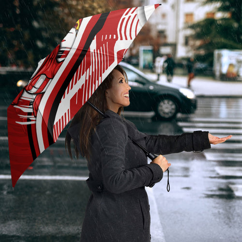Dragons Rugby Mascot Umbrella Fierce Athlete Graphic in Sports Style