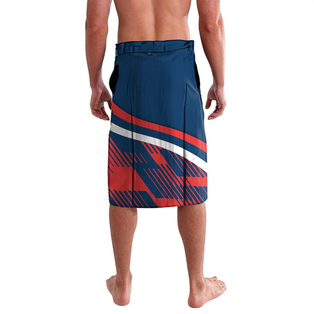 Roosters Rugby Mascot Lavalava Fierce Athlete Graphic in Sports Style
