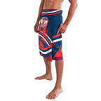 Roosters Rugby Mascot Lavalava Fierce Athlete Graphic in Sports Style