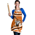 Wests Tigers Rugby Mascot Apron Fierce Athlete Graphic in Sports Style