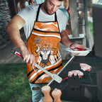 Wests Tigers Rugby Mascot Apron Fierce Athlete Graphic in Sports Style