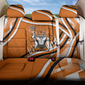 Wests Tigers Rugby Mascot Back Car Seat Cover Fierce Athlete Graphic in Sports Style