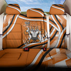 Wests Tigers Rugby Mascot Back Car Seat Cover Fierce Athlete Graphic in Sports Style