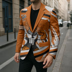 Wests Tigers Rugby Mascot Blazer Fierce Athlete Graphic in Sports Style