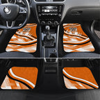 Wests Tigers Rugby Mascot Car Mats Fierce Athlete Graphic in Sports Style