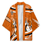 Wests Tigers Rugby Mascot Kimono Fierce Athlete Graphic in Sports Style