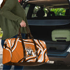 Wests Tigers Rugby Mascot Travel Bag Fierce Athlete Graphic in Sports Style