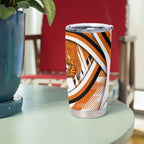Wests Tigers Rugby Mascot Tumbler Cup Fierce Athlete Graphic in Sports Style