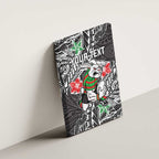 Personalised South Sydney Rabbitohs Canvas Wall Art Polynesian Tribal Pattern With Rugby Rabbit Mascot Art