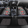 Personalised South Sydney Rabbitohs Car Mats Polynesian Tribal Pattern With Rugby Rabbit Mascot Art