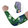 Personalised Canberra Raiders Arm Sleeves Polynesian Tribal Pattern With Rugby Viking Mascot Art