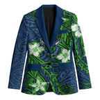 Personalised Canberra Raiders Blazer Polynesian Tribal Pattern With Rugby Viking Mascot Art