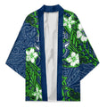 Personalised Canberra Raiders Kimono Polynesian Tribal Pattern With Rugby Viking Mascot Art