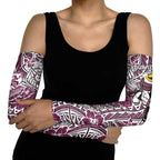 Personalised Manly Warringah Sea Eagles Arm Sleeves Polynesian Tribal Pattern With Rugby Sea Eagle Mascot Art