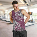 Personalised Manly Warringah Sea Eagles Men Tank Top Polynesian Tribal Pattern With Rugby Sea Eagle Mascot Art