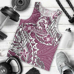 Personalised Manly Warringah Sea Eagles Men Tank Top Polynesian Tribal Pattern With Rugby Sea Eagle Mascot Art