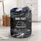 Personalized Penrith Panthers Laundry Basket Graffiti Grunge Abstract Urban Street Style Design