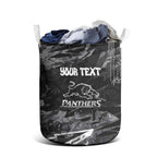 Personalized Penrith Panthers Laundry Basket Graffiti Grunge Abstract Urban Street Style Design
