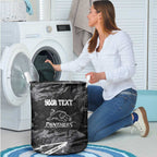 Personalized Penrith Panthers Laundry Basket Graffiti Grunge Abstract Urban Street Style Design