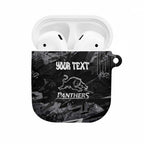 Personalized Penrith Panthers AirPods Case Graffiti Grunge Abstract Urban Street Style Design