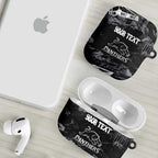 Personalized Penrith Panthers AirPods Case Graffiti Grunge Abstract Urban Street Style Design
