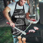 Personalized Penrith Panthers Apron Graffiti Grunge Abstract Urban Street Style Design