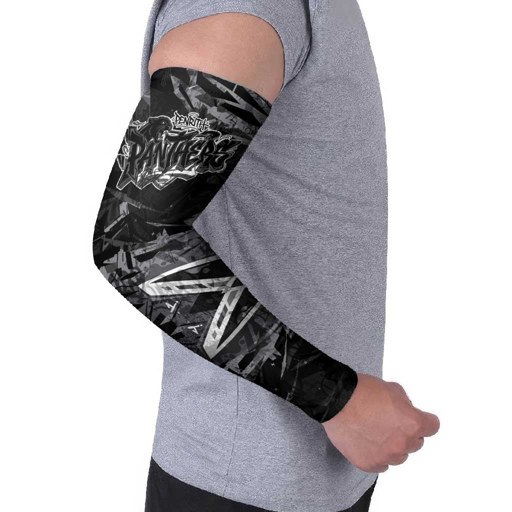 Personalized Penrith Panthers Arm Sleeves Graffiti Grunge Abstract Urban Street Style Design