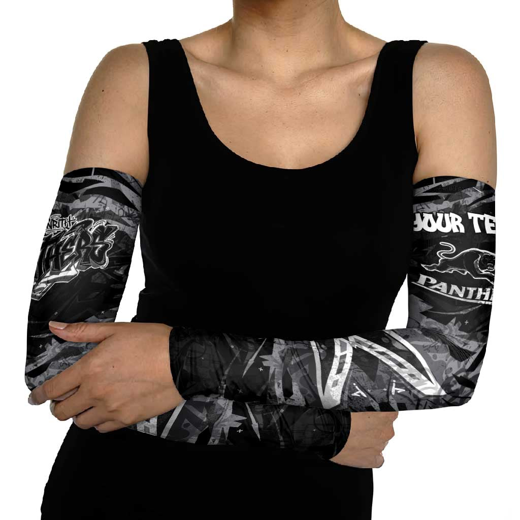 Personalized Penrith Panthers Arm Sleeves Graffiti Grunge Abstract Urban Street Style Design