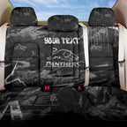 Personalized Penrith Panthers Back Car Seat Cover Graffiti Grunge Abstract Urban Street Style Design