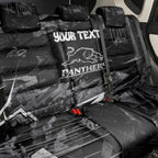 Personalized Penrith Panthers Back Car Seat Cover Graffiti Grunge Abstract Urban Street Style Design